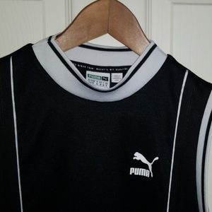Jersey puma black dress